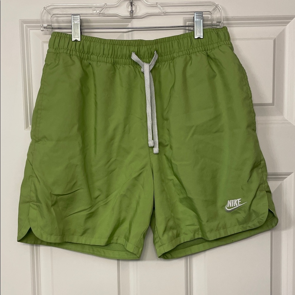 Nike Lime Green Sports Shorts